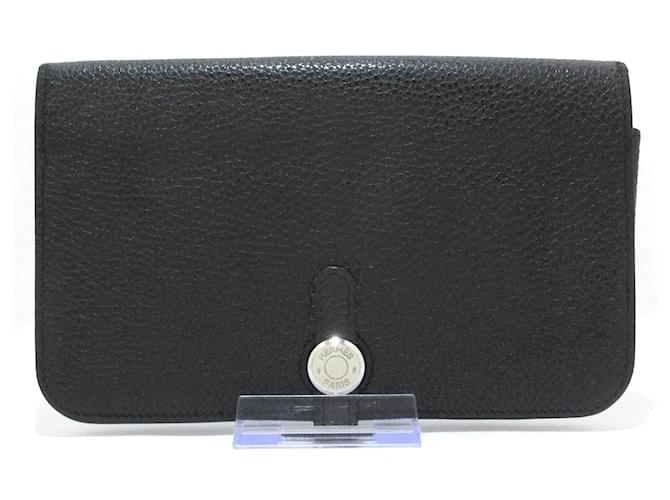 Hermès Dogon Black Leather  ref.1156422