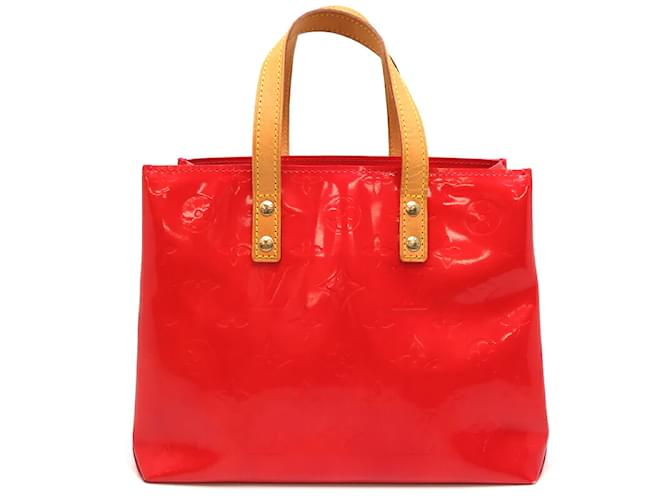 Louis Vuitton Monogram Vernis Reade PM  M91088 Red Leather Patent leather  ref.1156754