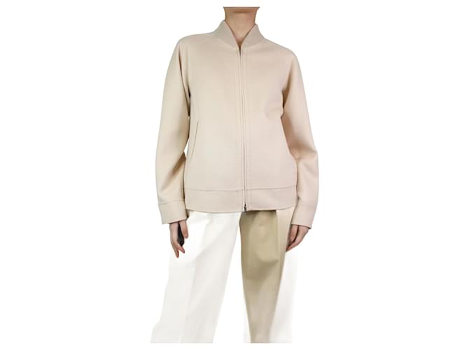 Joseph Cream wool-blend bomber jacket - size UK 6  ref.1156802