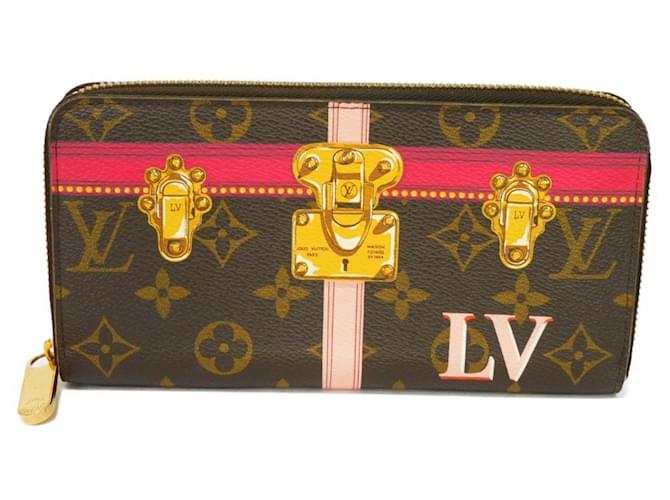 Louis Vuitton Zippy Wallet Toile Marron  ref.1157052