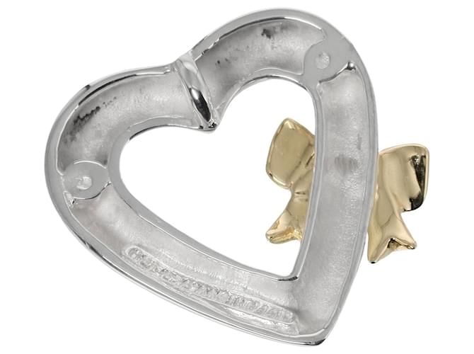 Tiffany & Co Heart Silvery Silver  ref.1157209