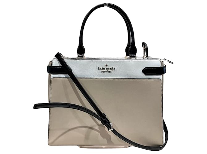 Kate Spade Bege Couro  ref.1157223