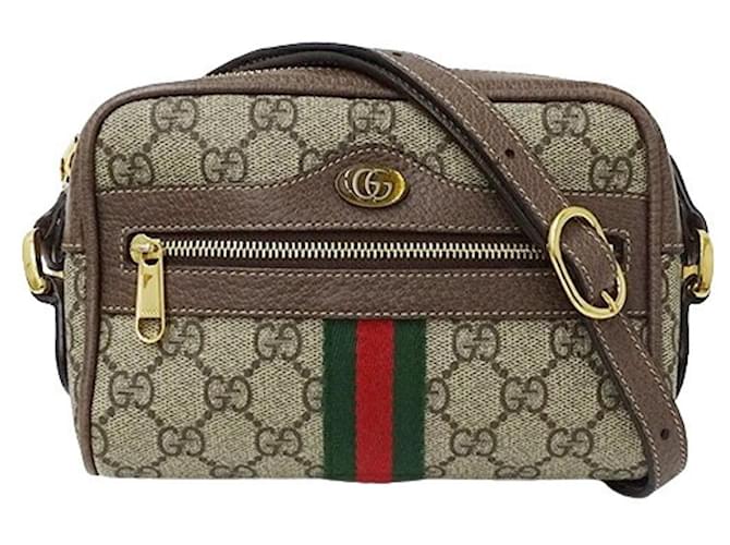 Gucci Ophidia Bege Lona  ref.1157246