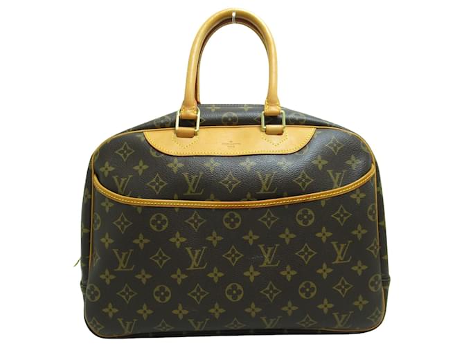 Louis Vuitton Deauville Brown Cloth  ref.1157267