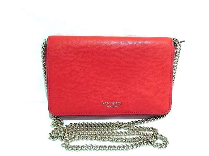 Kate Spade Red Leather  ref.1157497