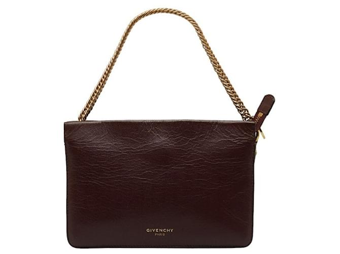 Givenchy Cross3 Brown Cloth  ref.1157543
