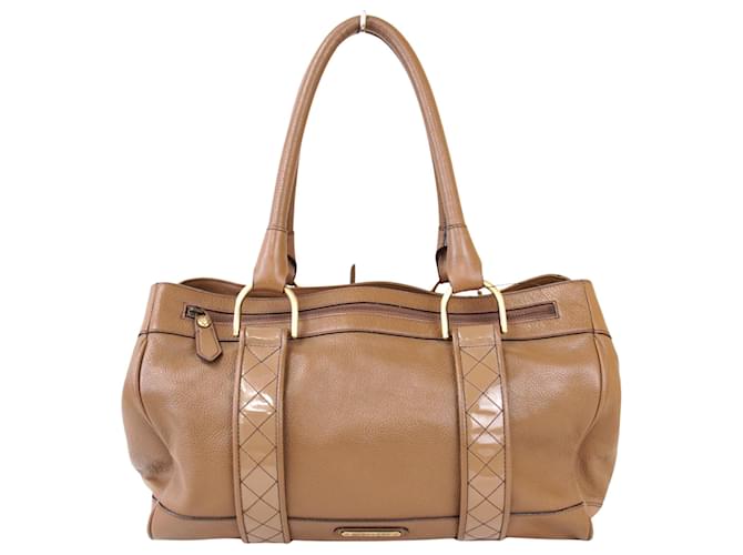 BURBERRY Brown Leather  ref.1157592