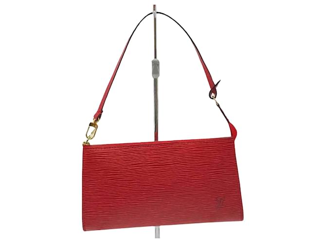 Louis Vuitton Pochette Accessoires Red Leather  ref.1157600