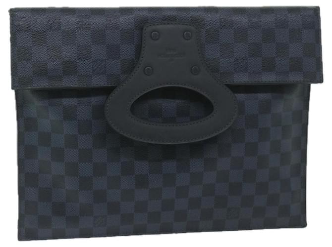 LOUIS VUITTON Damier Cobalt Portfolio Clutch Bag N51101 LV Auth 59902  ref.1157656