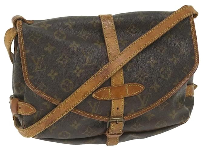 Louis Vuitton Monogram Saumur 30 Shoulder Bag M42256 LV Auth 58436 Cloth  ref.1157700