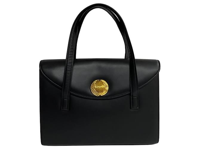 GIVENCHY Black Leather  ref.1157808