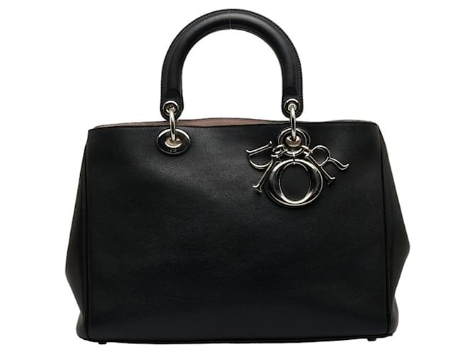 Dior Diorissimo Black Leather  ref.1157871
