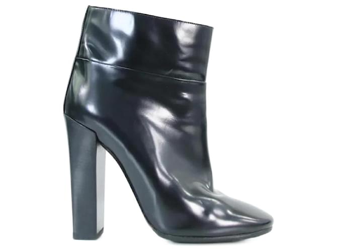 Chloé Leather boots Black  ref.1157989