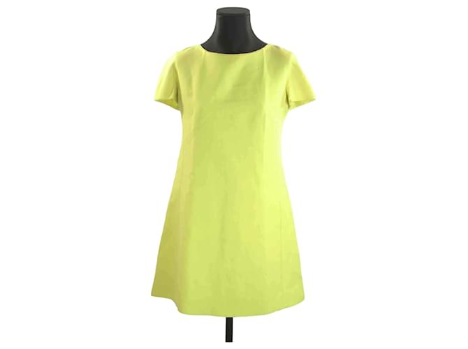 Valentino Wool dress Yellow  ref.1158014