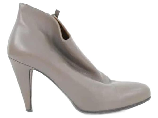 Balenciaga Stivali di pelle Marrone  ref.1158103