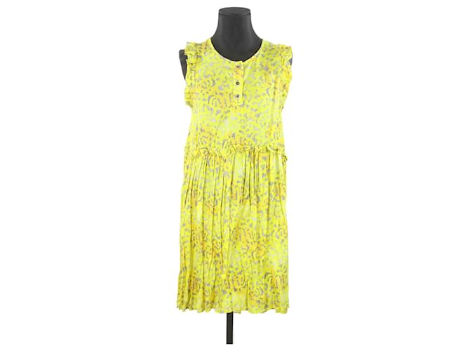 Heimstone Yellow dress Viscose  ref.1158116