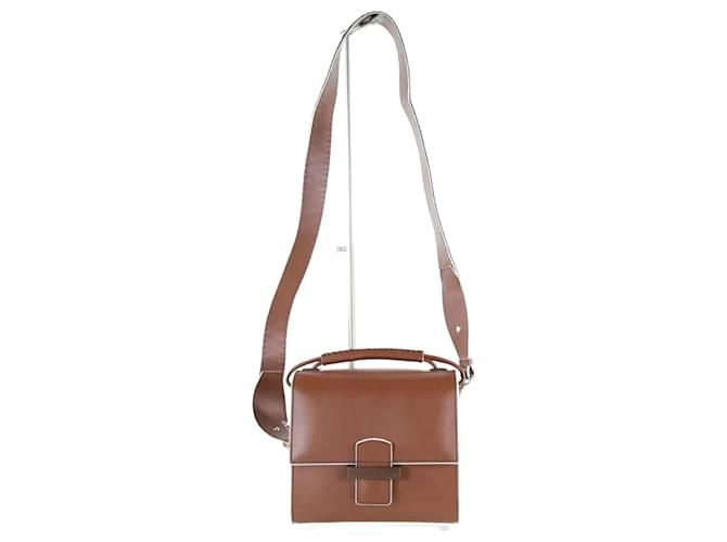 Autre Marque Leather Crossbody Brown  ref.1158219