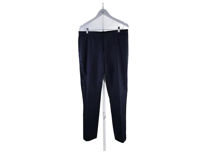 Dior pantalones de lana Azul  ref.1158221