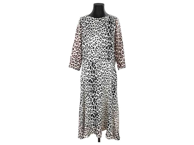 La Prestic Ouiston Silk dress Beige  ref.1158253