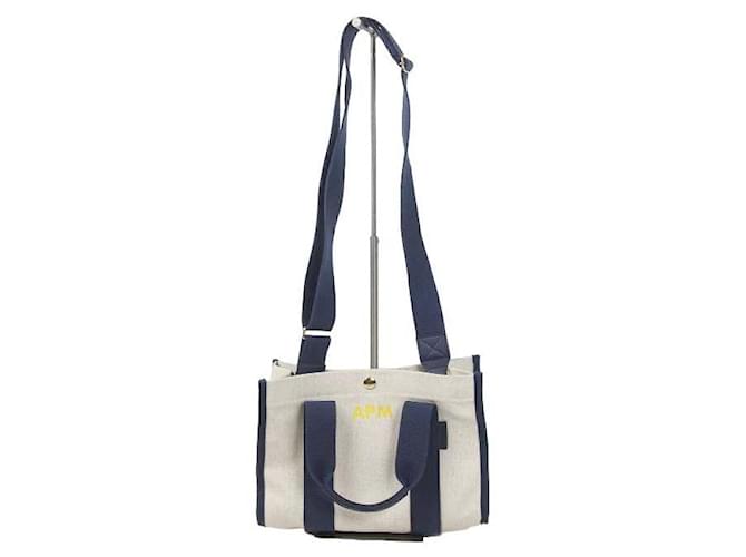 Autre Marque Cotton shoulder bag Beige  ref.1158271