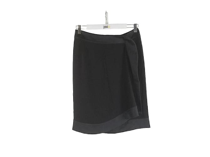 Dior silk skirt Black  ref.1158287