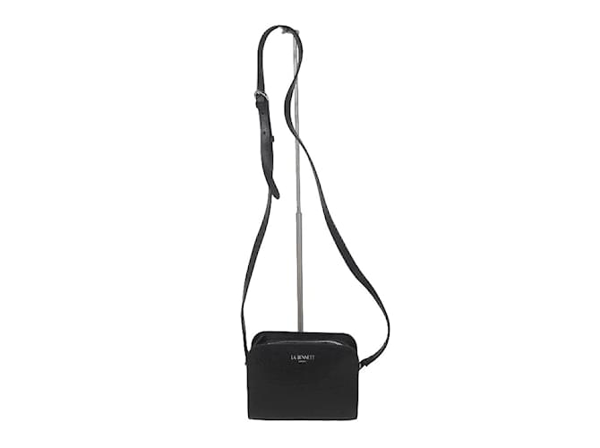 Lk Bennett This shoulder bag features a leather body Black  ref.1158299