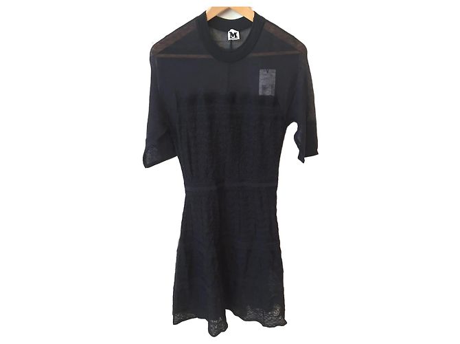 Vestido MISSONI T.IT 44 Algodón Negro