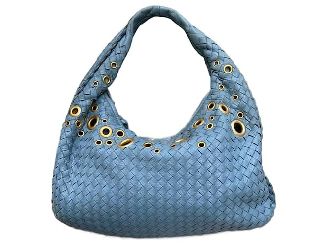 BOTTEGA VENETA Sacs à main T.  Cuir Bleu  ref.1158364