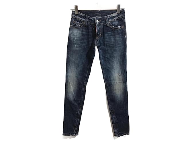 Dsquared2  JeansT.fr 36 cotton Blu Cotone  ref.1158382
