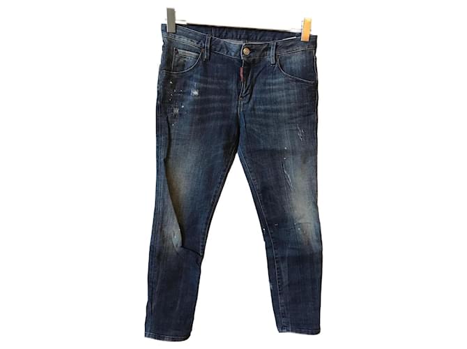 Dsquared2  Jeans T.fr 34 cotton Blue  ref.1158383