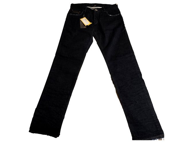 Fendi Herrenhose aus Baumwolle Dunkelblau