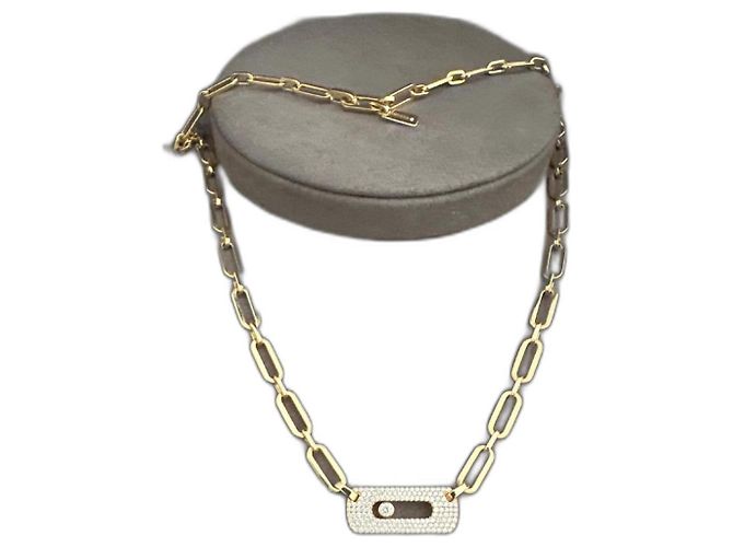 Messika CO GOURMETTE MOVE Link Gold hardware