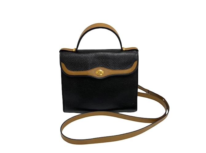 Dior Leather Handbag Black Pony-style calfskin  ref.1158487