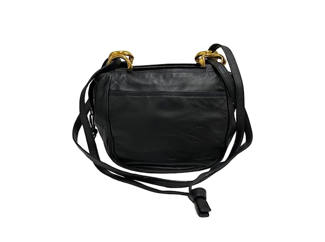 Loewe Leather Shoulder Bag Blue Pony-style calfskin  ref.1158524