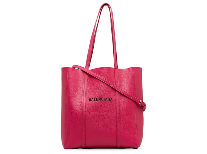 Balenciaga Bolso tote Everyday XS rosa Cuero Becerro  ref.1158916
