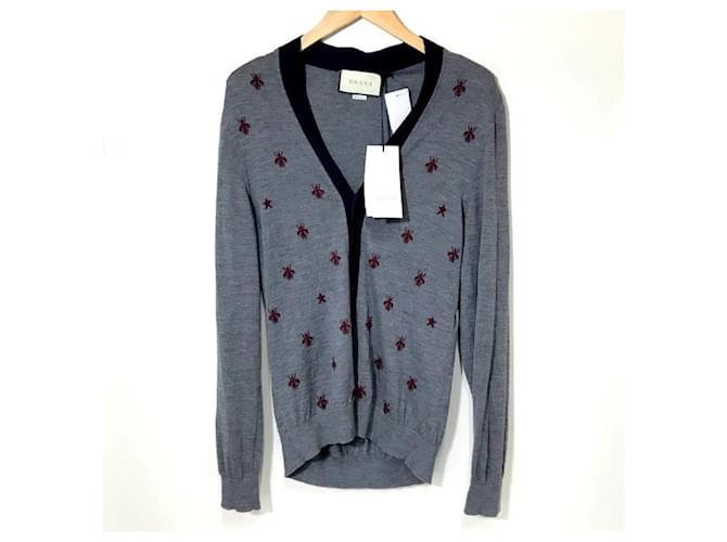 Gucci Blazers Jackets Grey Wool  ref.1158982