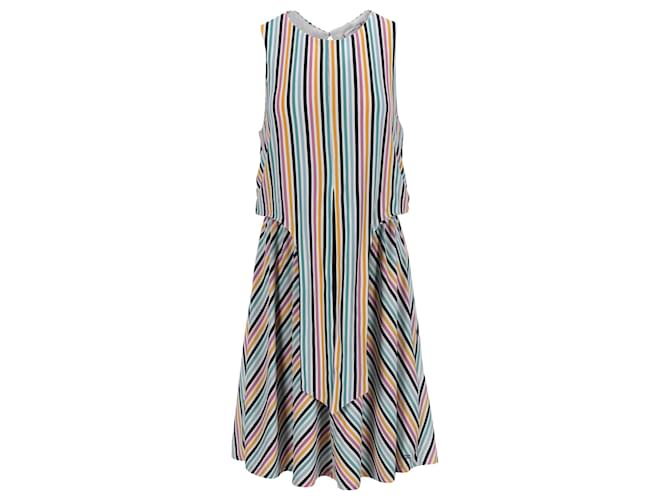 Tommy Hilfiger Womens Knot Dress in Multicolor Polyester Multiple colors  ref.1159114