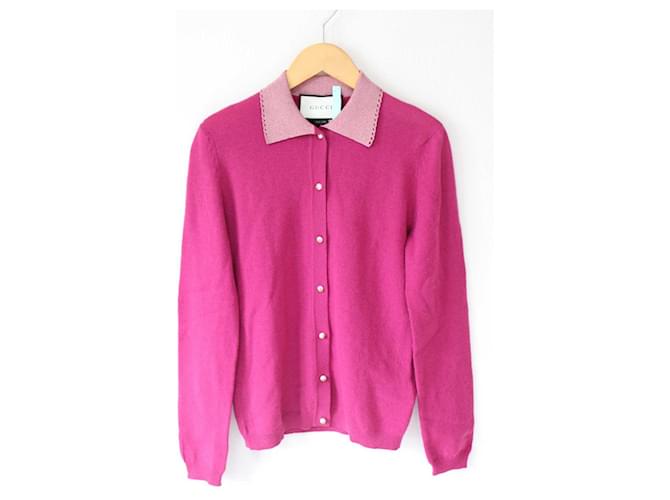 Gucci Jackets Pink Polyester  ref.1159589