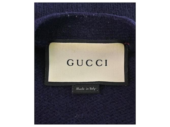 Gucci Blazers Jackets Navy blue Wool  ref.1159743