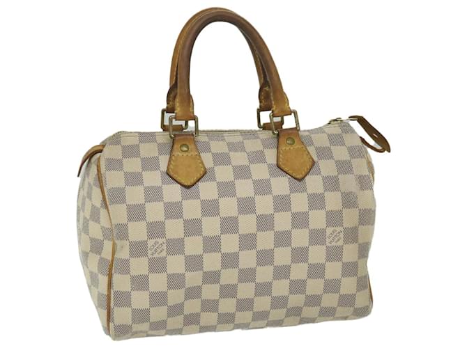Louis Vuitton Damier Azur Speedy 25 Hand Bag N41534 LV Auth 59891  ref.1160023