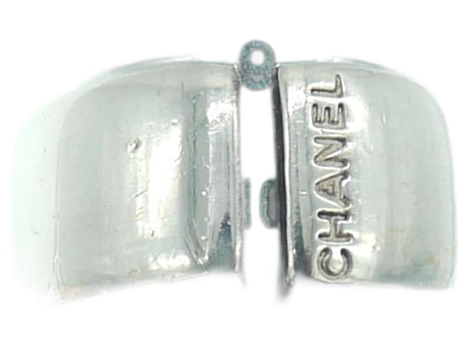 Chanel Silvery Silver  ref.1160253