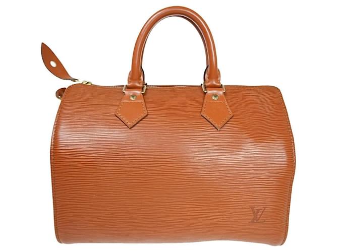 Louis Vuitton Speedy 25 Brown Leather  ref.1160355