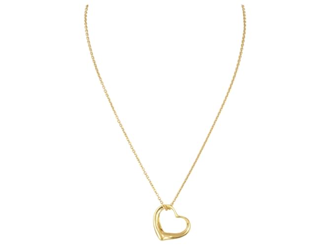 Tiffany & Co corazón abierto Dorado Oro amarillo  ref.1160397