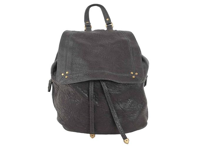 Jerome Dreyfuss Leather Sling Backpack