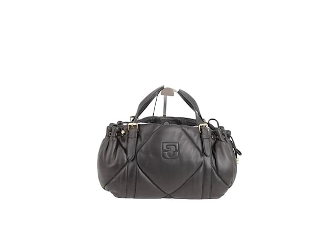Gerard Darel handbag 24h leather Black  ref.1160560