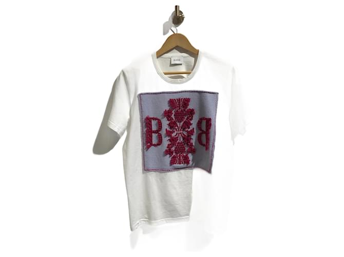 T-shirt BARRIE.International L Coton Blanc  ref.1160580