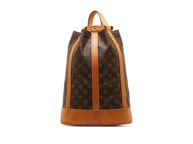 Brauner Randonnee GM-Rucksack mit Louis Vuitton-Monogramm