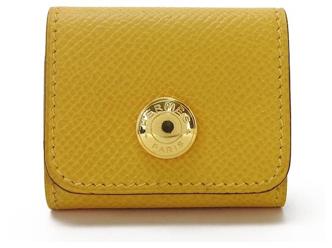 Hermès Hermes Yellow Leather  ref.1160885