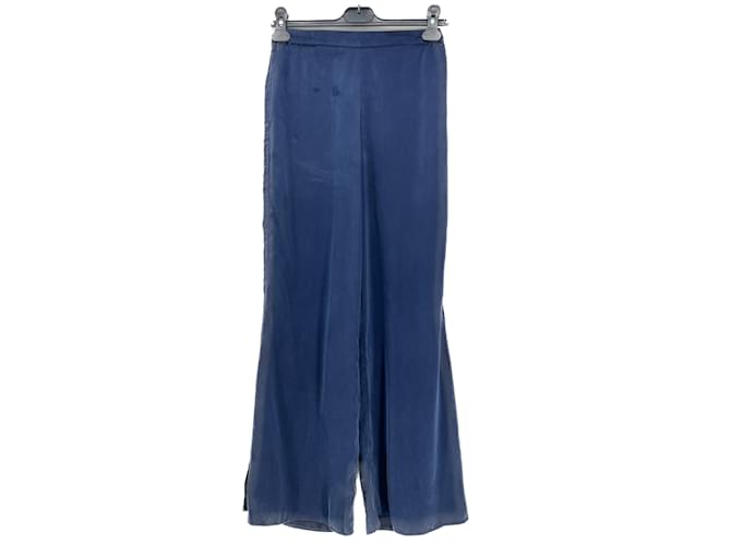 Autre Marque LUNYA  Trousers T.International XS Silk Navy blue  ref.1160950