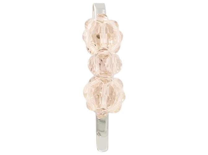 Fermaglio per capelli mini fiore - Simone Rocha - Cristallo - Nudo
